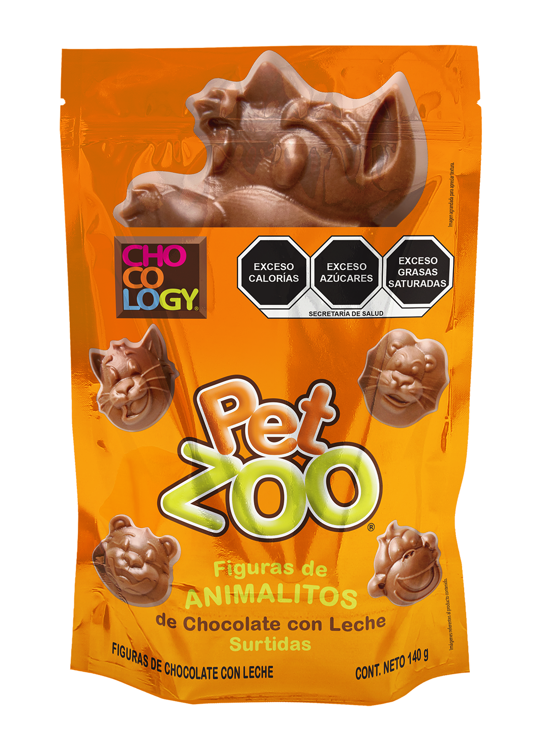 Pet Zoo (Figura de animalitos) corrugado 12 piezas de 140g