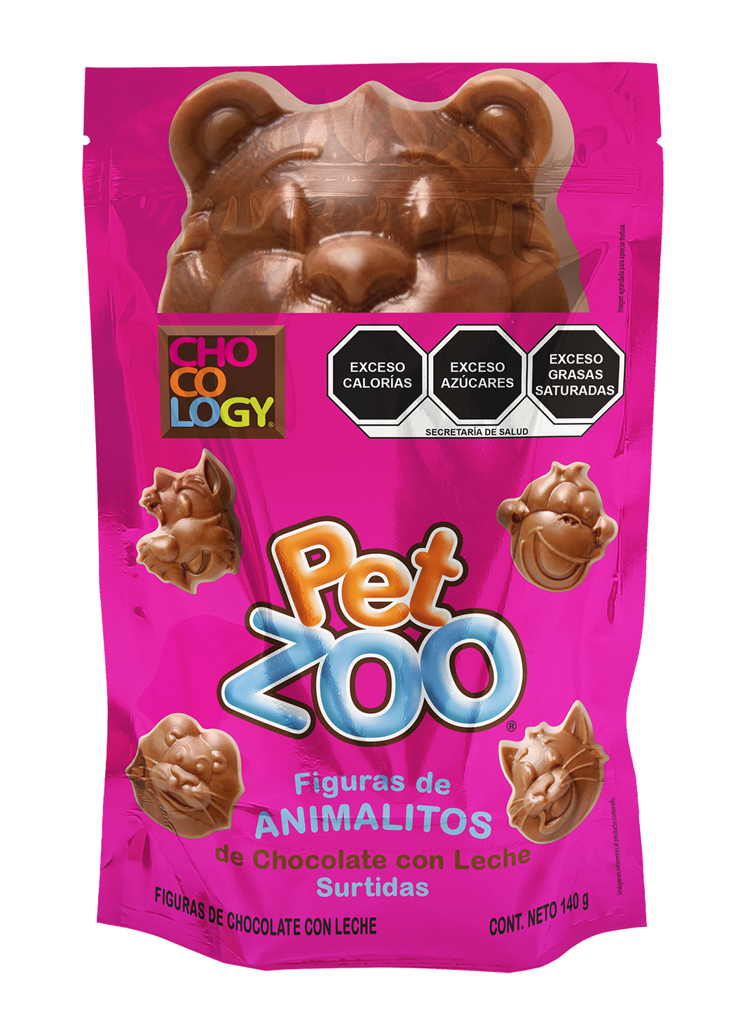 Pet Zoo (Figura de animalitos) corrugado 12 piezas de 140g