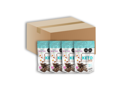 Keto Barks Chocolate 56% cacao sin azúcar (12 Bolsas Standup de140g c/u)